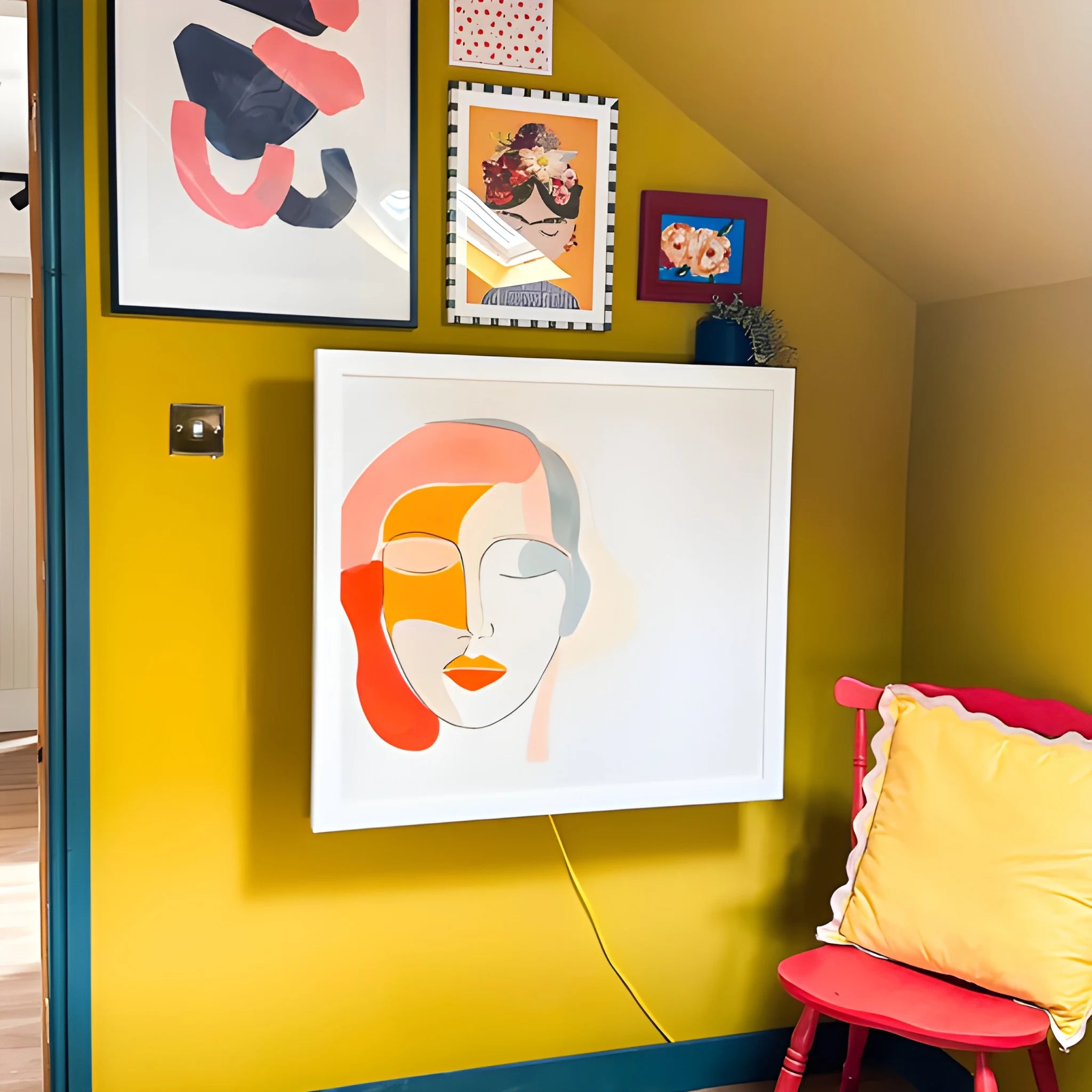 Hedria Wall-mounted Folding Desk