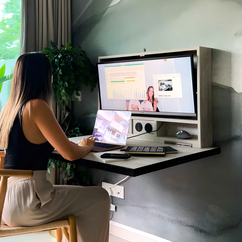 Hedria Wall-mounted Folding Desk