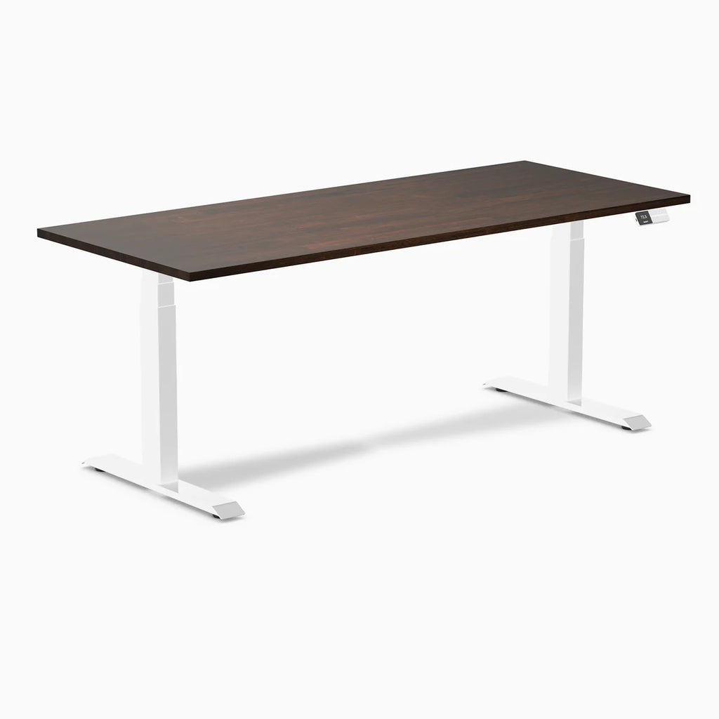 Hedria Rubberwood Sit-Stand Desk