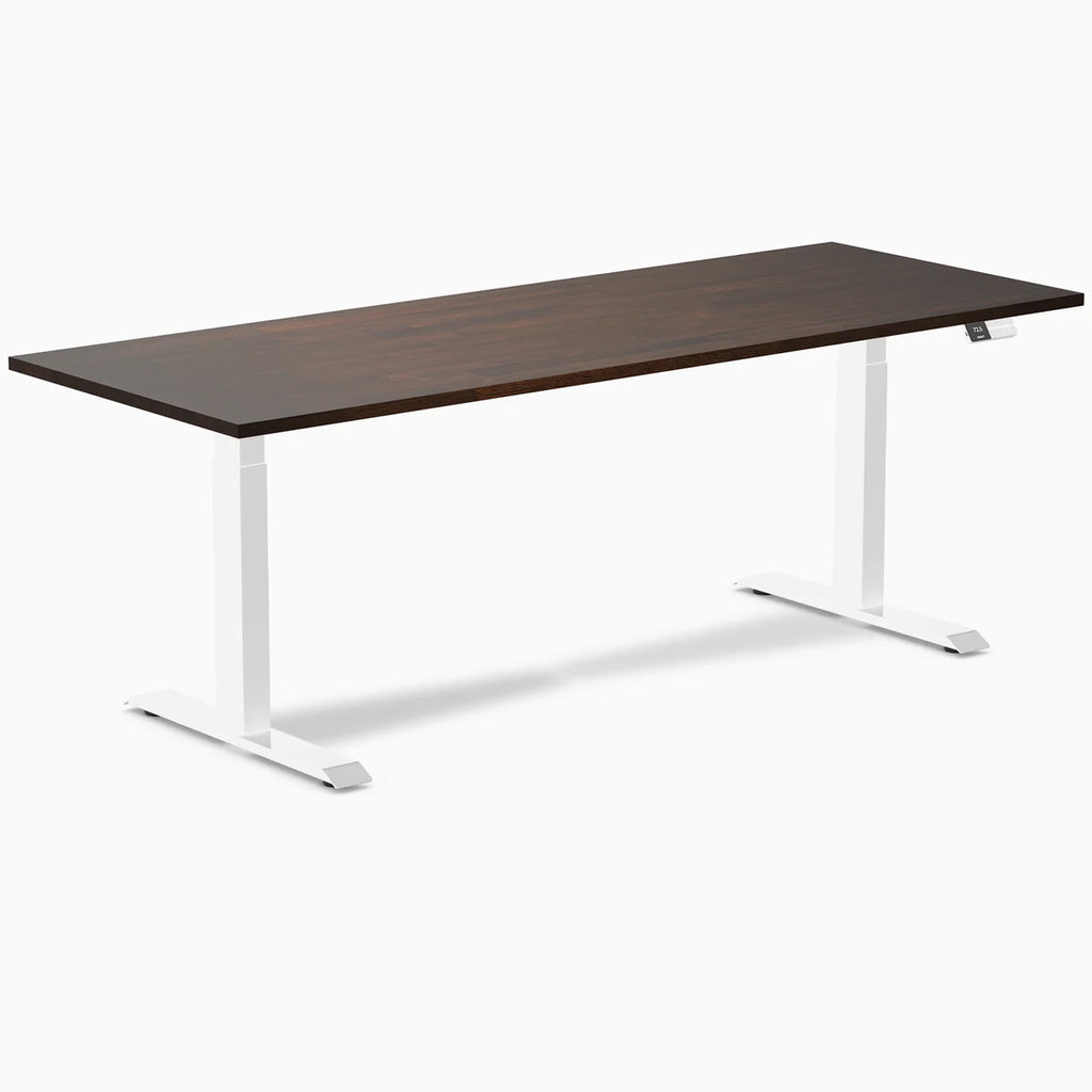 Hedria Rubberwood Sit-Stand Desk