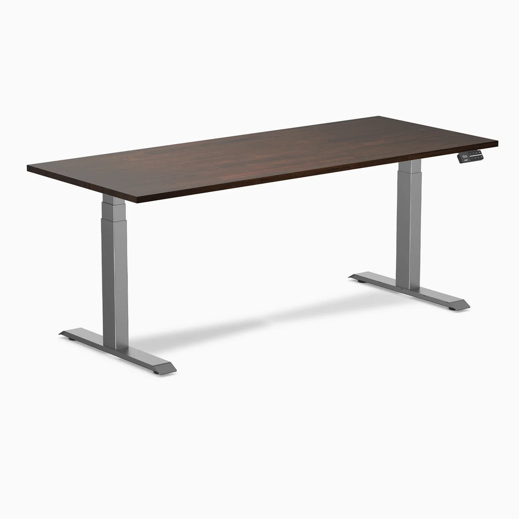 Hedria Rubberwood Sit-Stand Desk