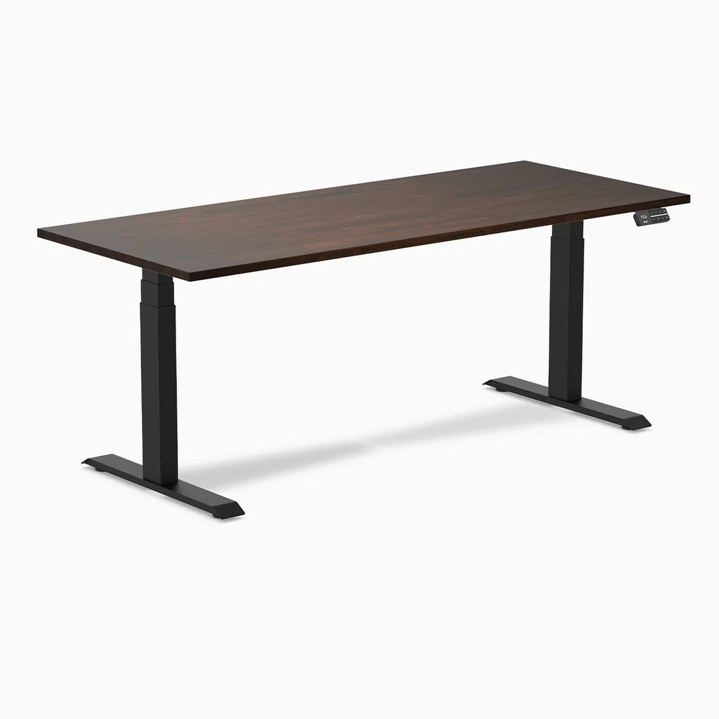 Hedria Rubberwood Sit-Stand Desk