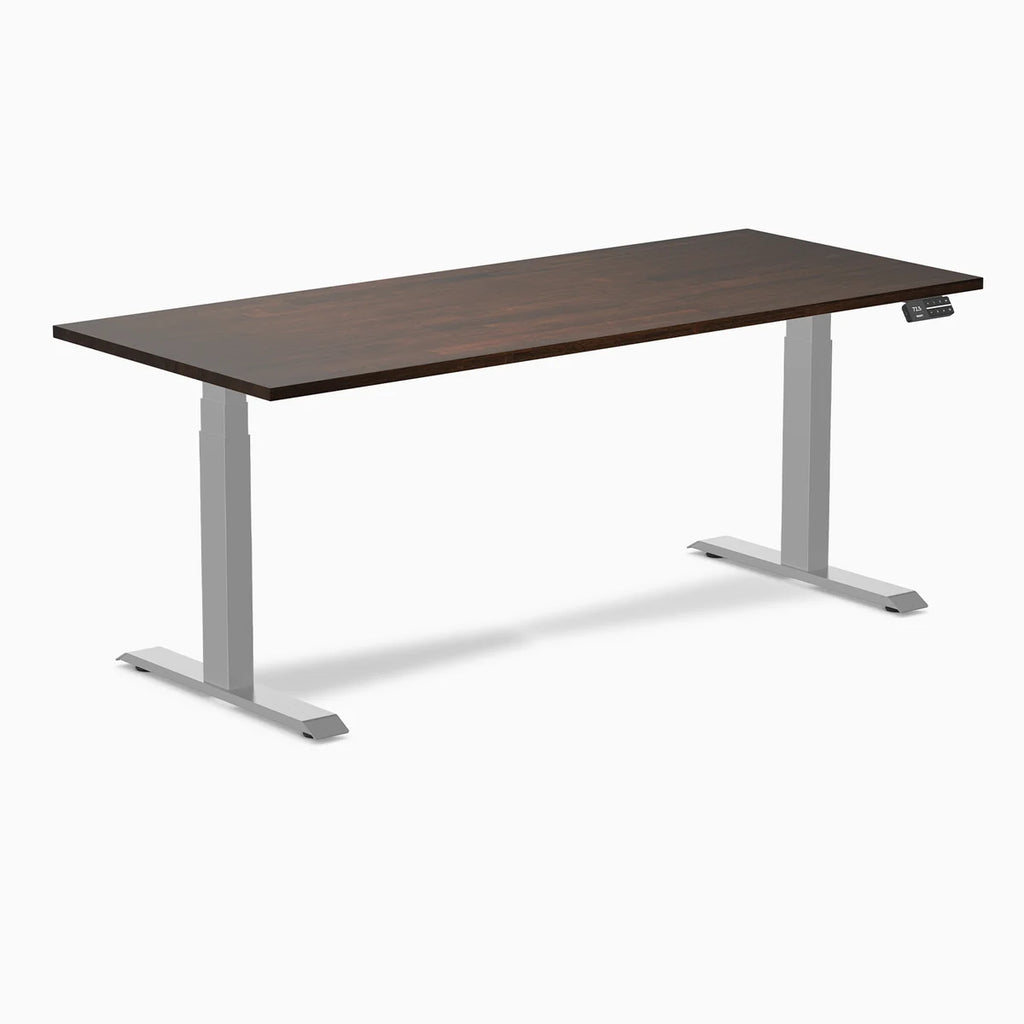 Hedria Rubberwood Sit-Stand Desk