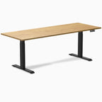 Hedria Rubberwood Sit-Stand Desk