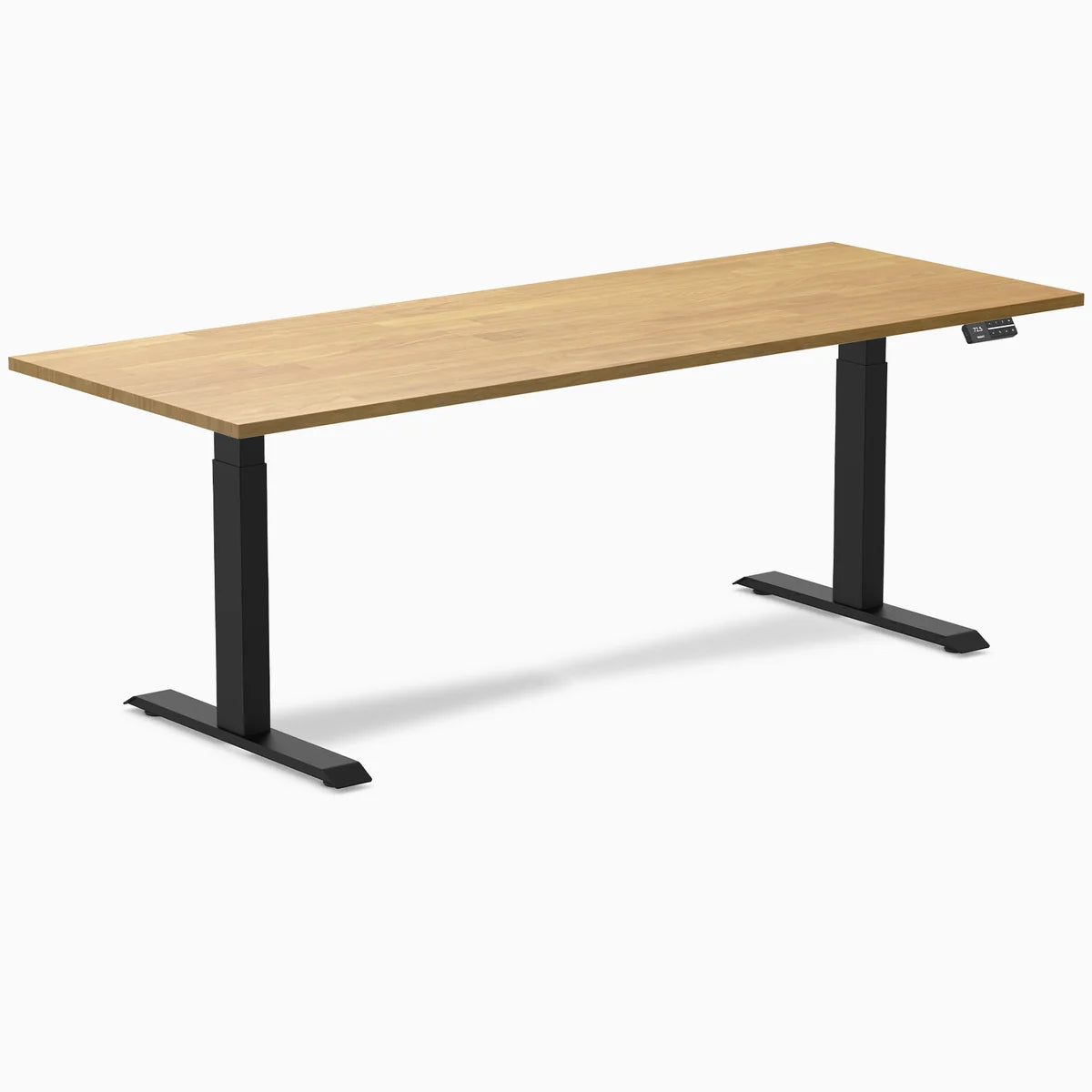 Hedria Rubberwood Sit-Stand Desk
