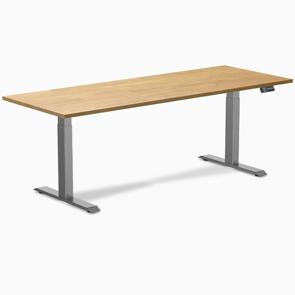 Hedria Rubberwood Sit-Stand Desk