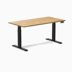 Hedria Rubberwood Sit-Stand Desk