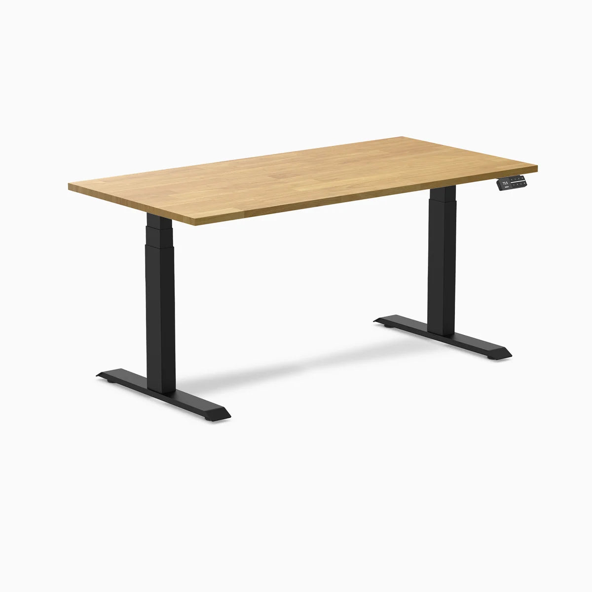 Hedria Rubberwood Sit-Stand Desk