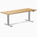 Hedria Rubberwood Sit-Stand Desk