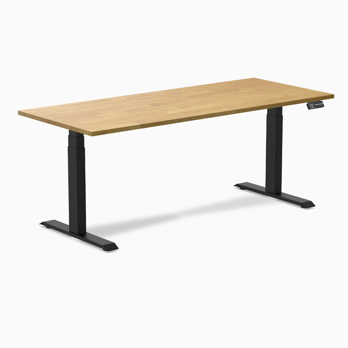 Hedria Rubberwood Sit-Stand Desk