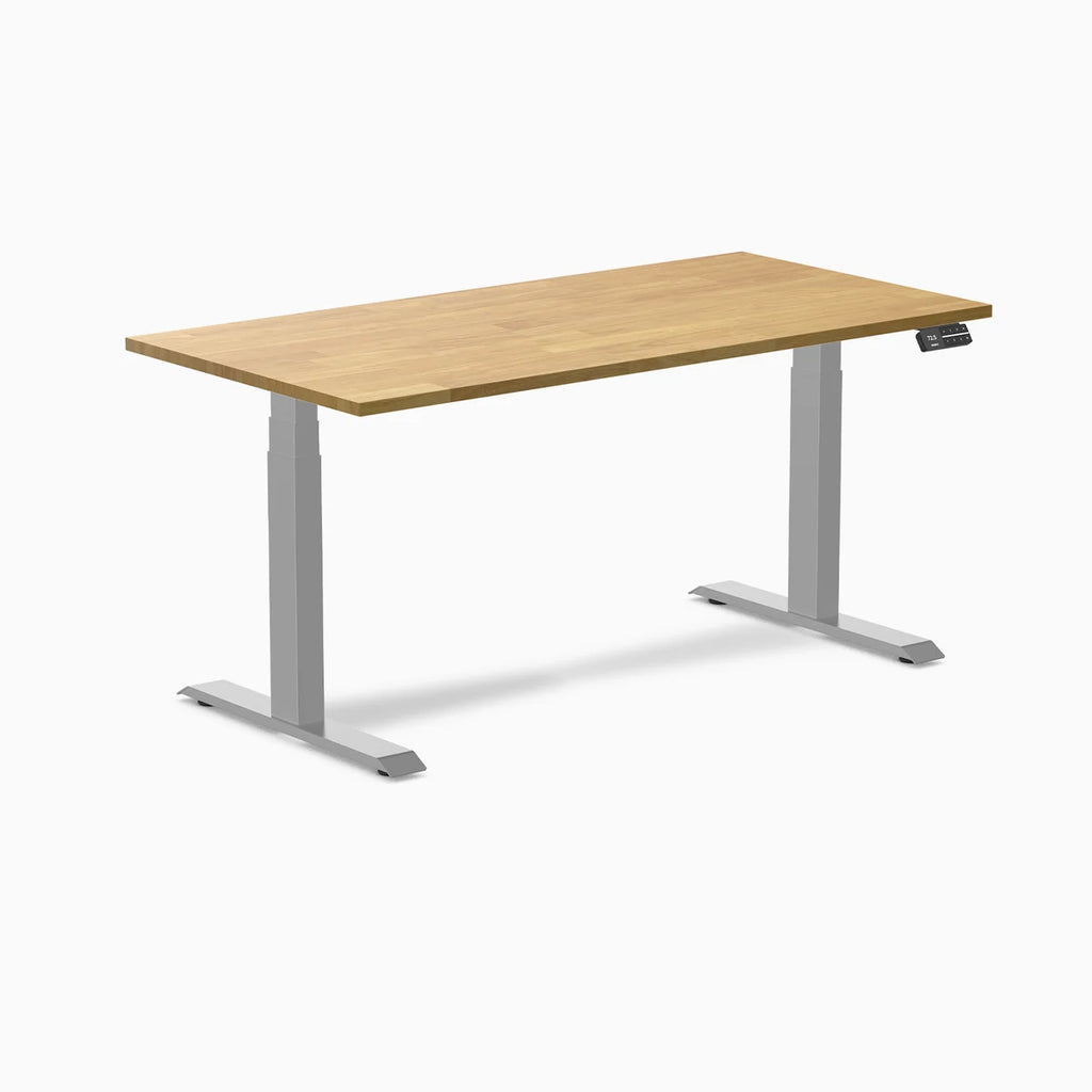 Hedria Rubberwood Sit-Stand Desk