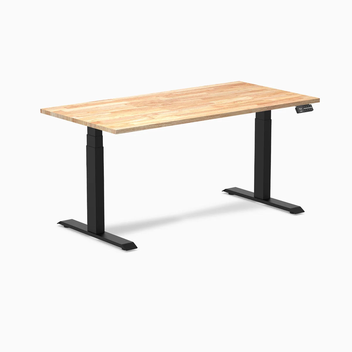 Hedria Rubberwood Sit-Stand Desk