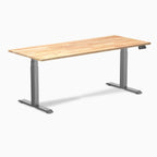 Hedria Rubberwood Sit-Stand Desk