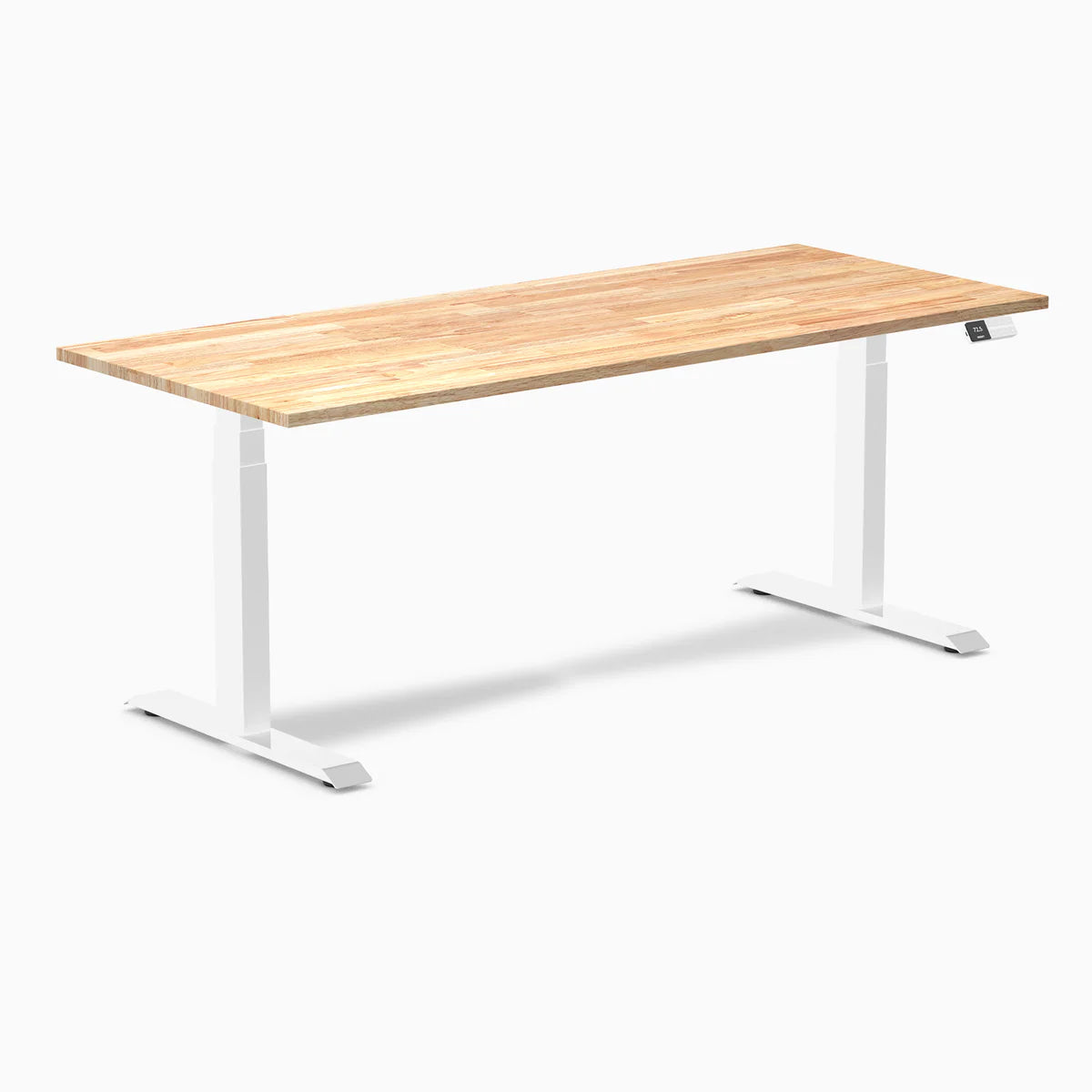 Hedria Rubberwood Sit-Stand Desk