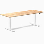 Hedria Rubberwood Sit-Stand Desk