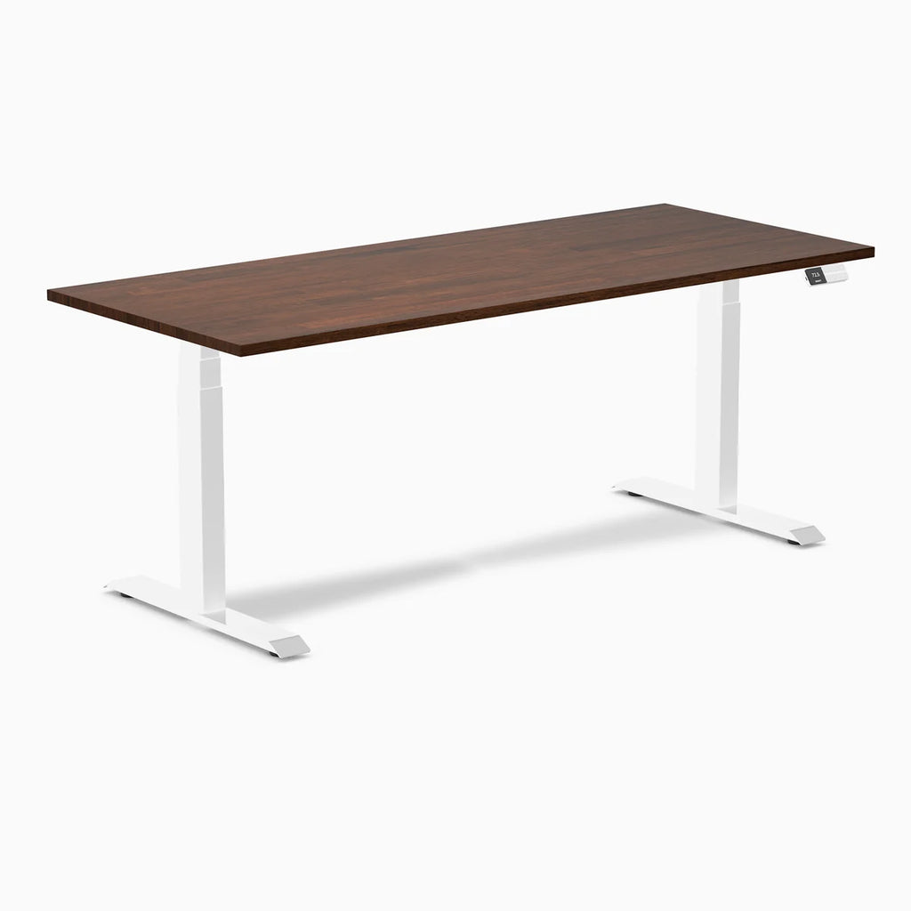Hedria Rubberwood Sit-Stand Desk