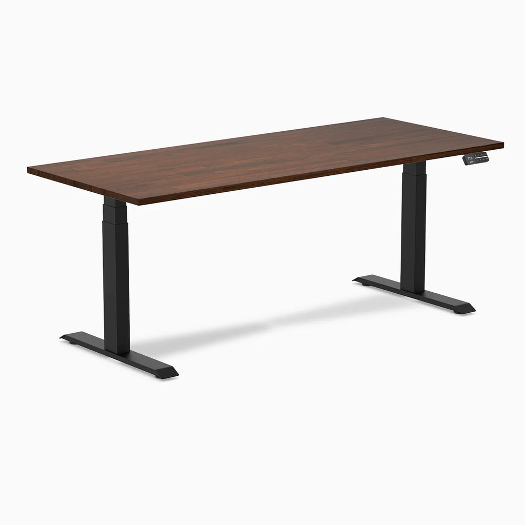 Hedria Rubberwood Sit-Stand Desk