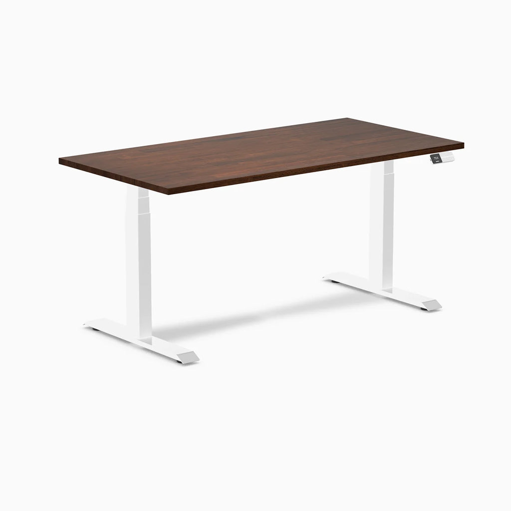 Hedria Rubberwood Sit-Stand Desk