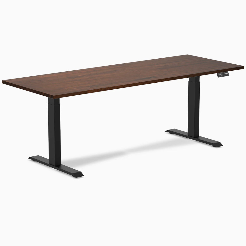 Hedria Rubberwood Sit-Stand Desk