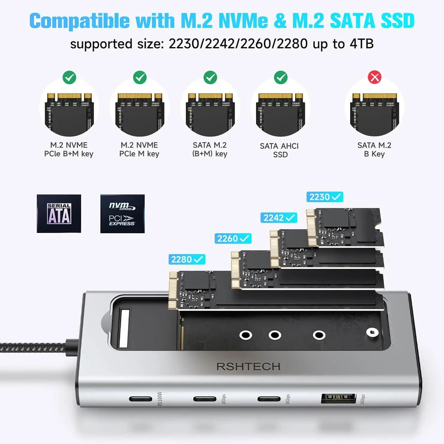 HEDRIA Vault M.2 SSD Enclosure — view 3