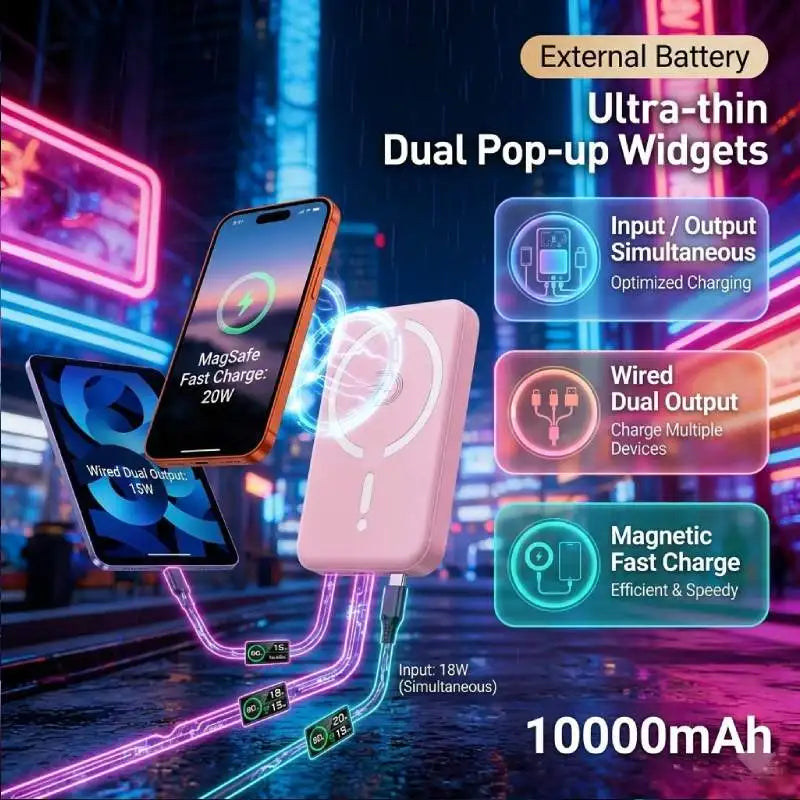 HEDRIA Orbit Magnetic Power Bank — view 2