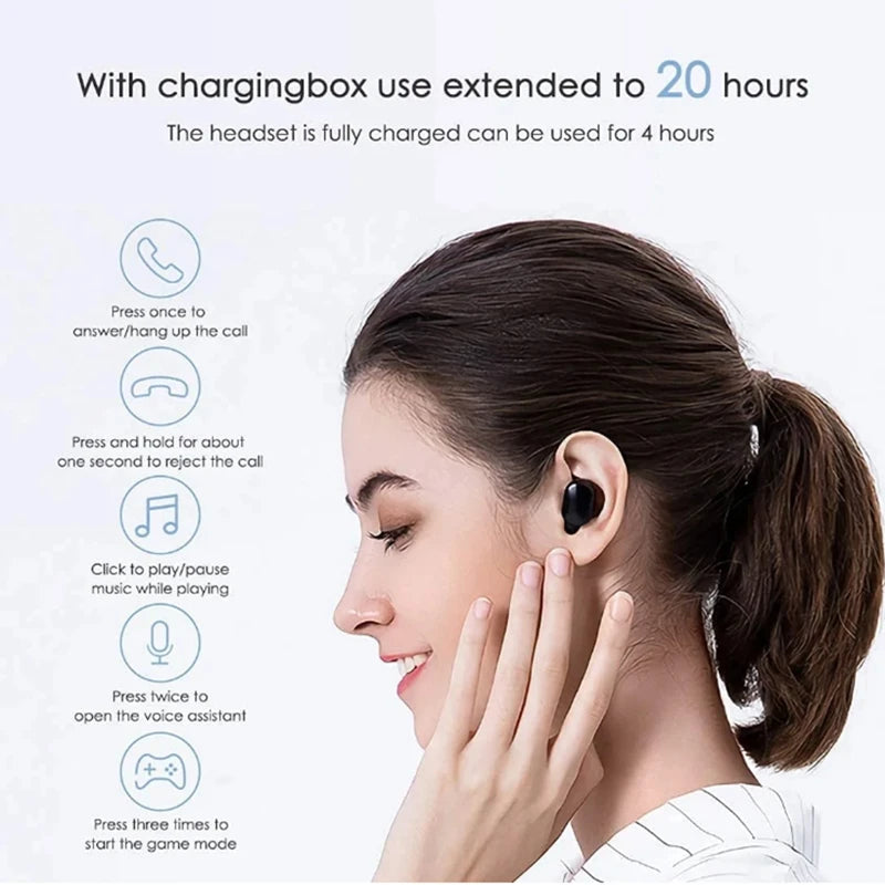 HEDRIA Aero Wireless Earbuds — view 3