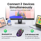 HEDRIA Strike RGB Wireless Mouse — view 3