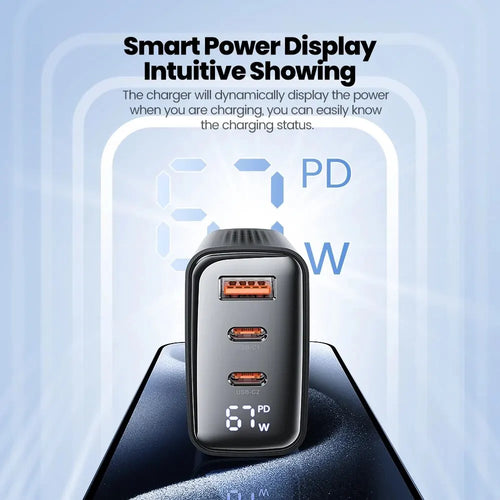 HEDRIA Cube 67W GaN Charger — view 2