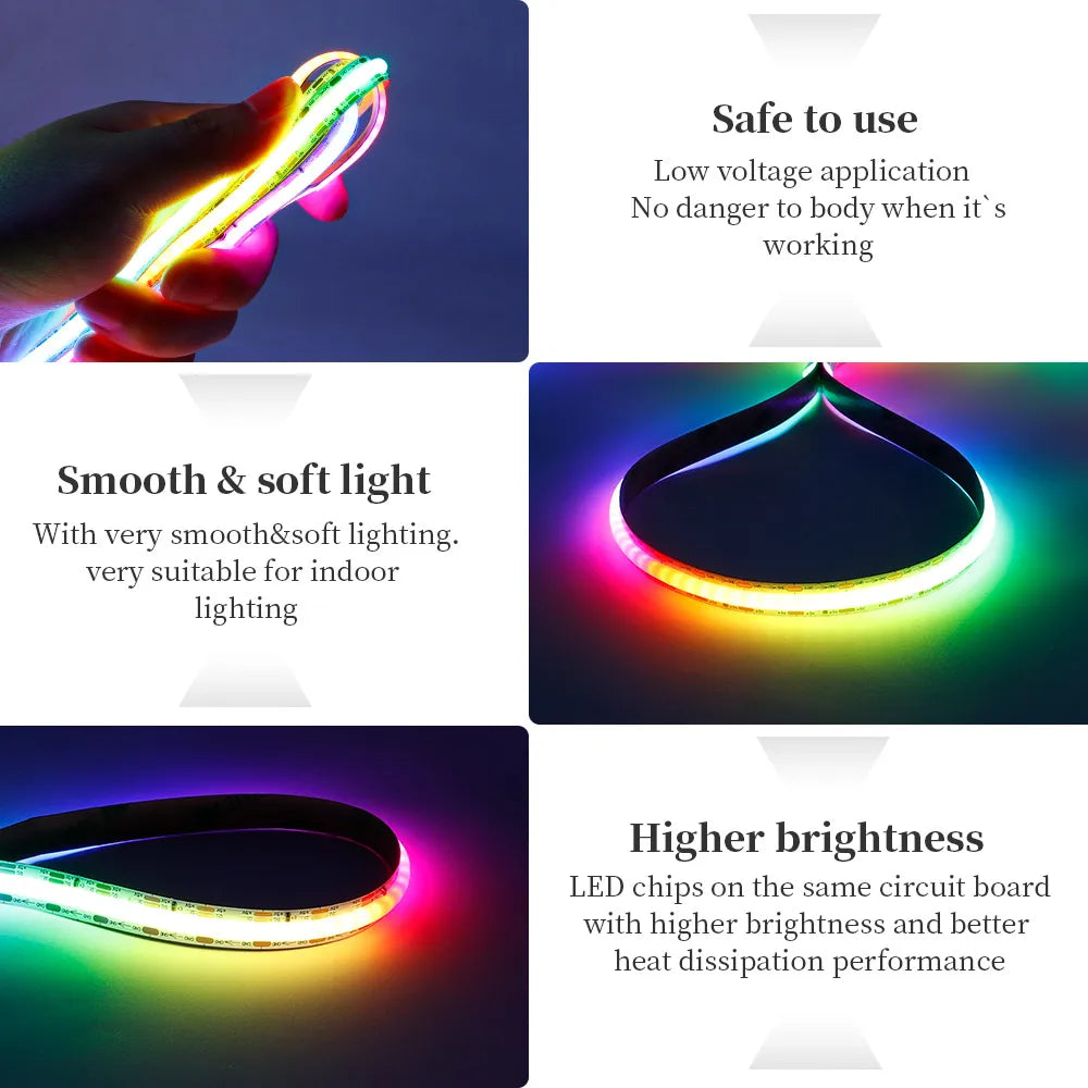 HEDRIA Aurora Addressable LED Strip — view 4