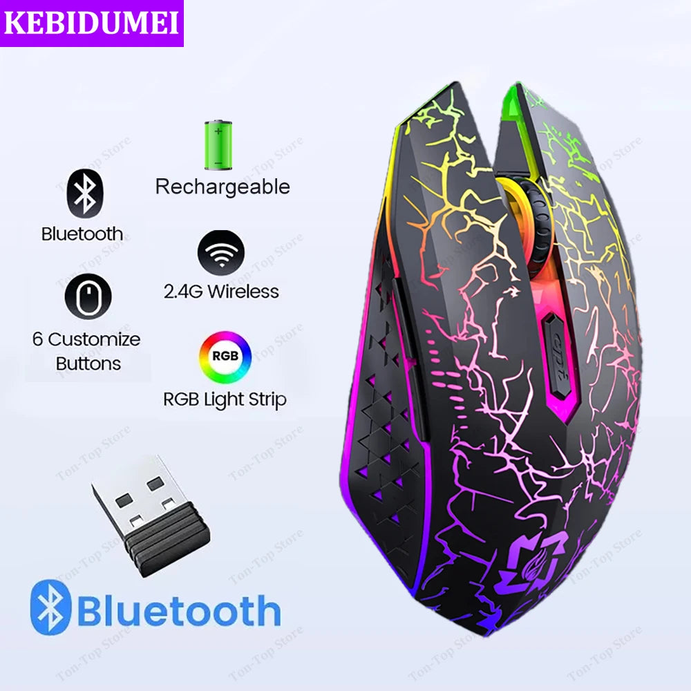 HEDRIA Strike RGB Wireless Mouse — view 1