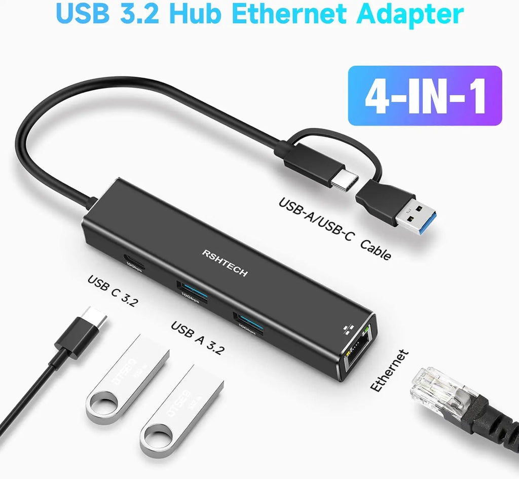 HEDRIA Link USB-C Ethernet Adapter — view 2