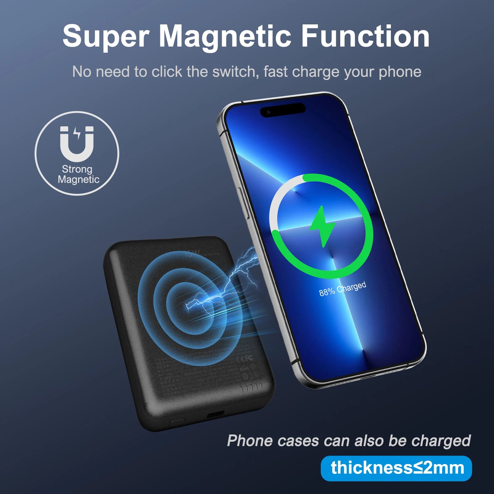 HEDRIA Nano Magnetic Power Bank — view 4