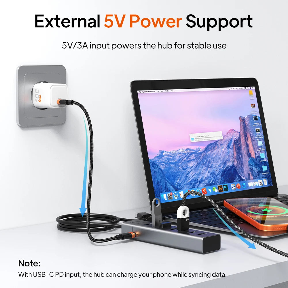 HEDRIA Nexus 7-in-1 USB Hub — view 4