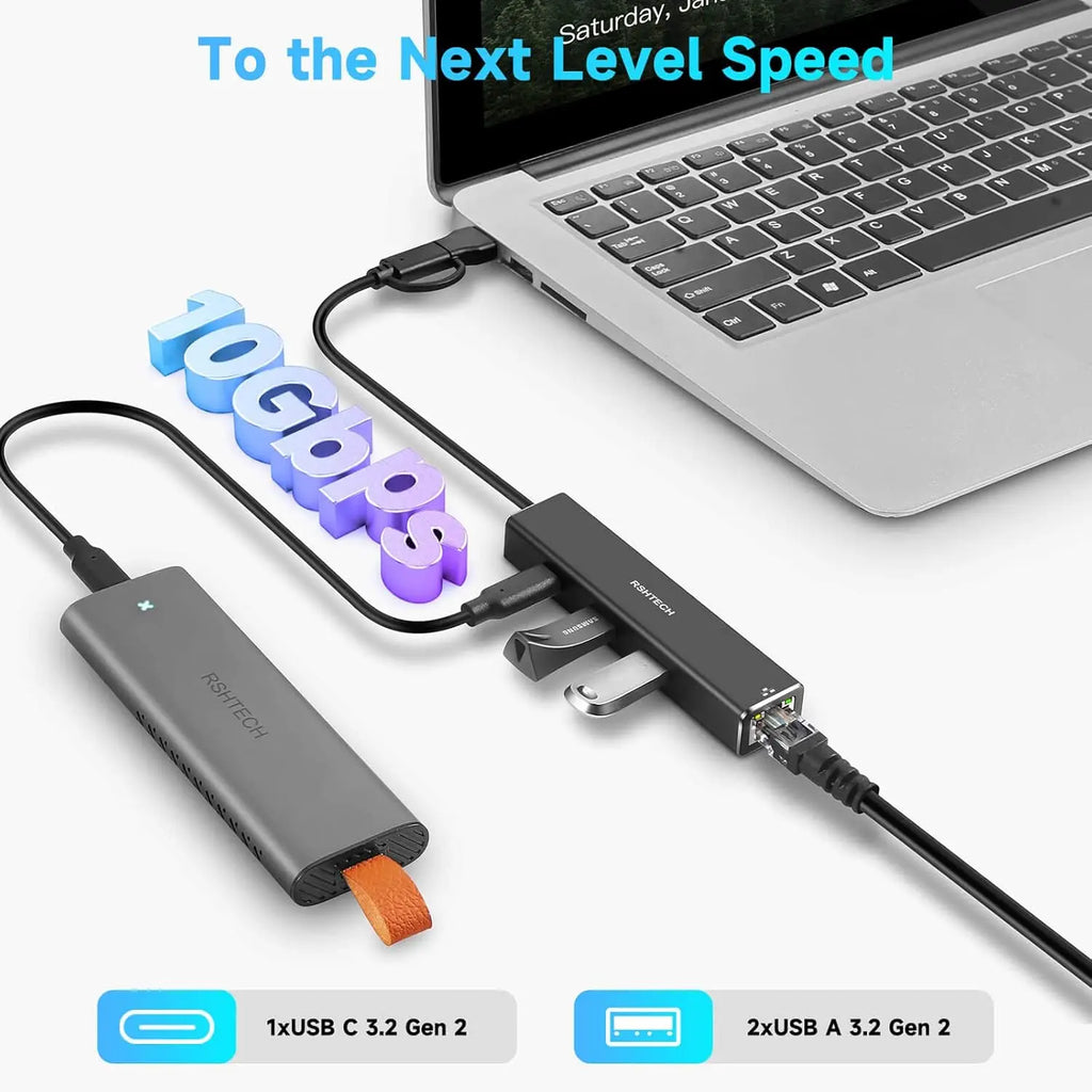 HEDRIA Link USB-C Ethernet Adapter — view 3