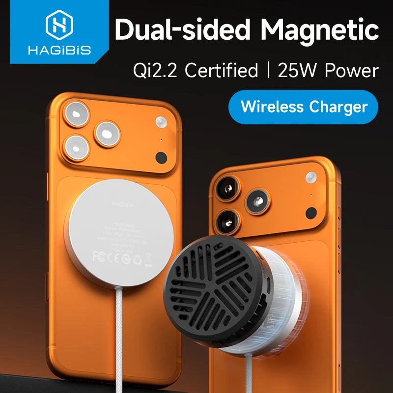 HEDRIA Duo Qi2 Magnetic Charger