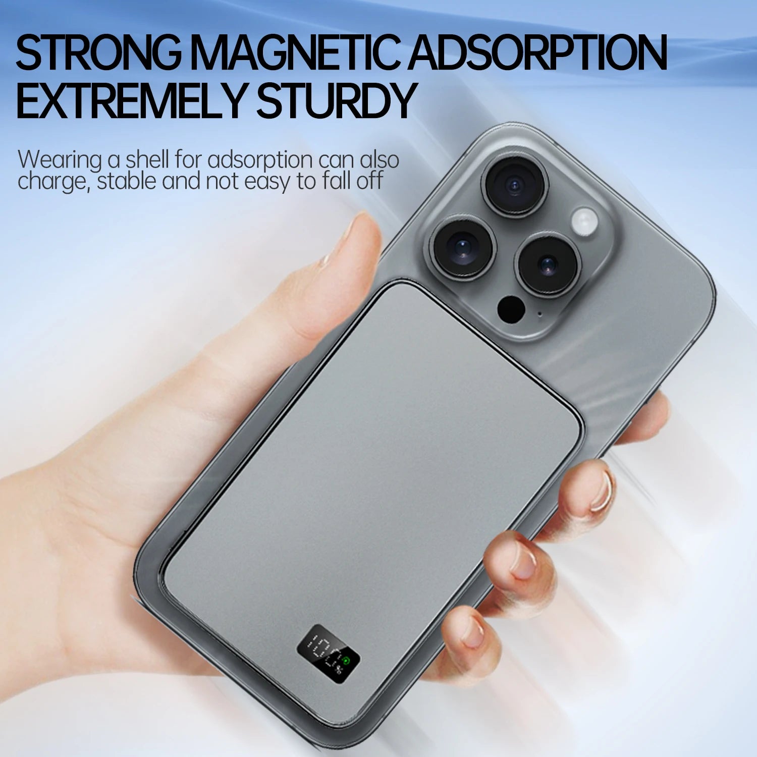 HEDRIA Flux Magnetic Power Bank — view 3