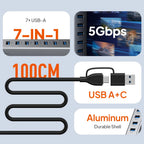HEDRIA Nexus 7-in-1 USB Hub — view 2
