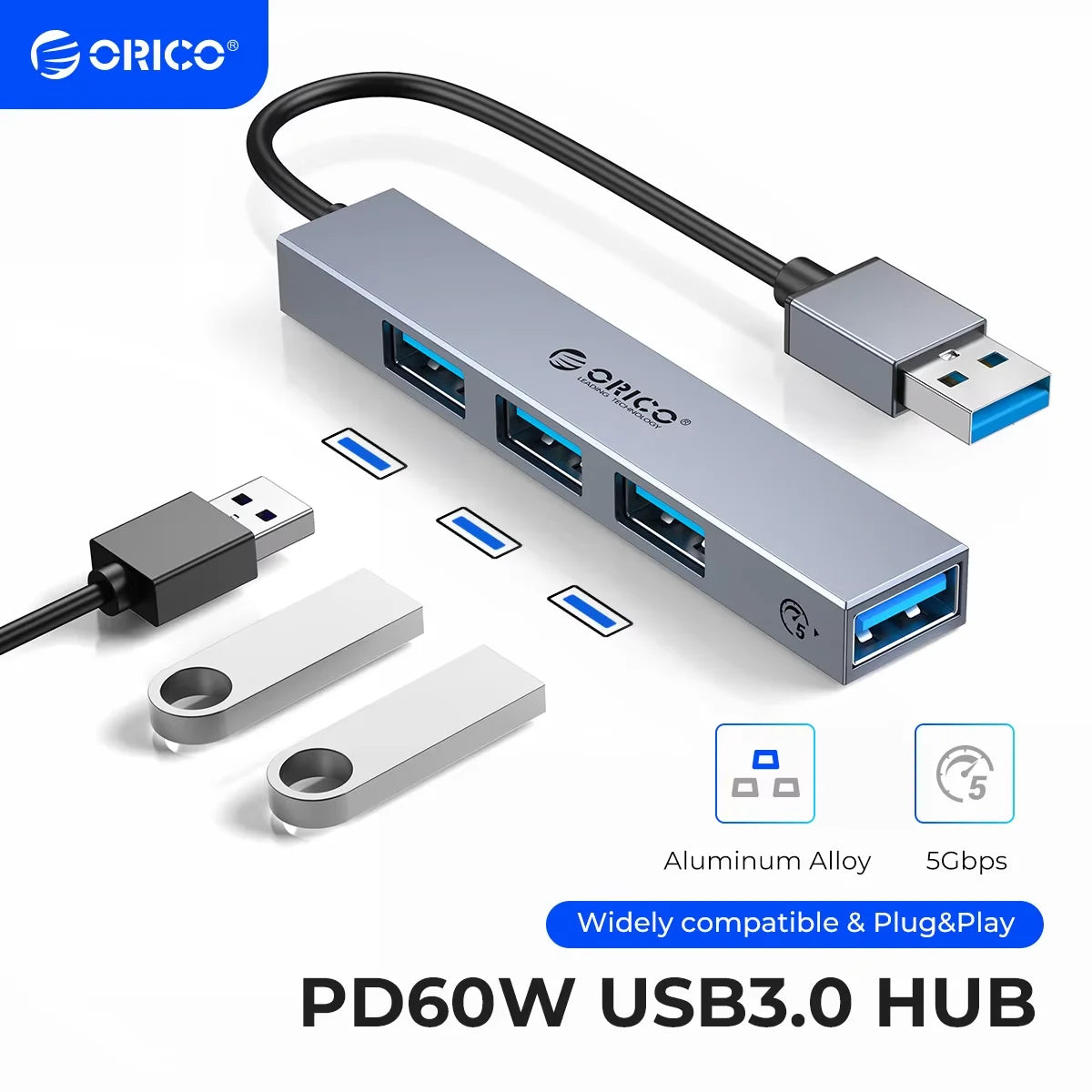 HEDRIA Nexus 4-Port USB-C Hub — view 2