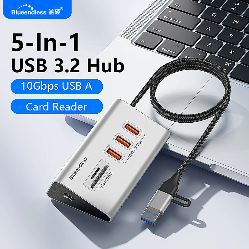 HEDRIA Forge 10Gbps USB-C Hub — view 2
