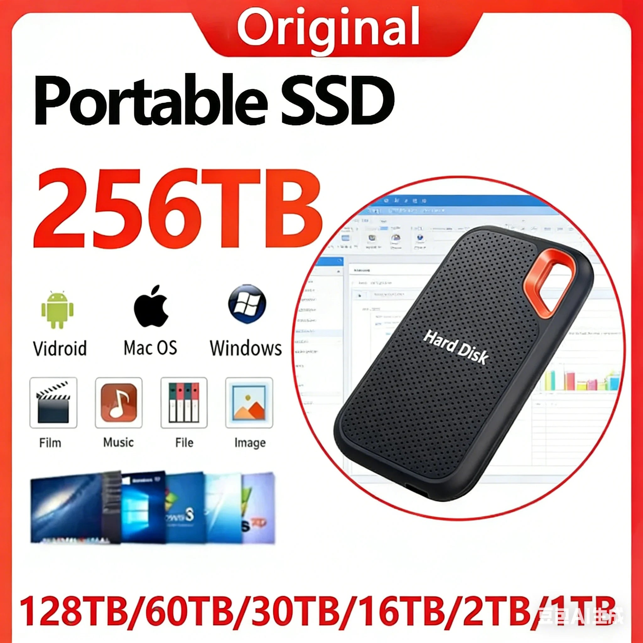 HEDRIA Vault Pro Portable SSD — view 1