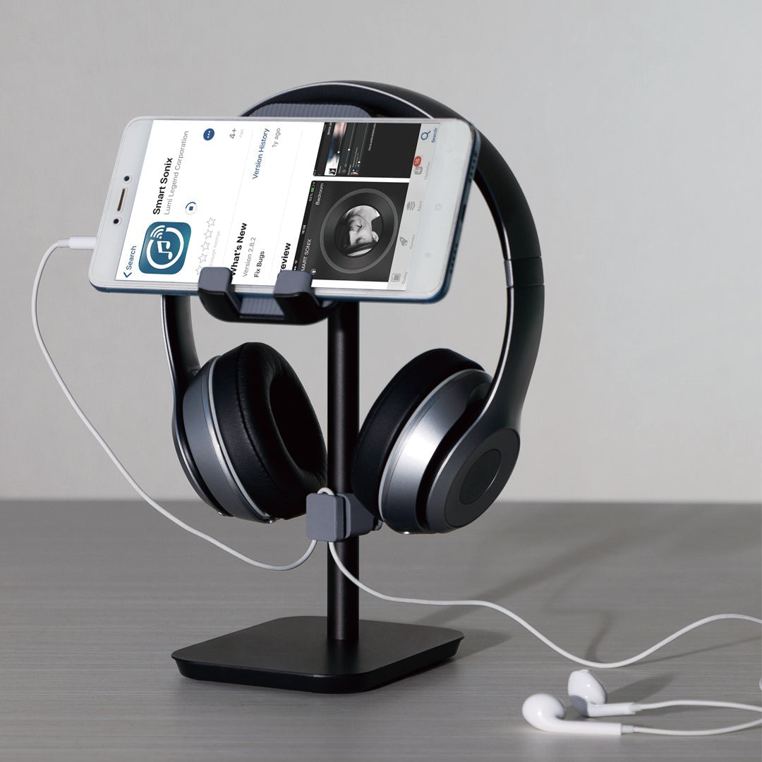 Hedria Headphone & Phone Stand