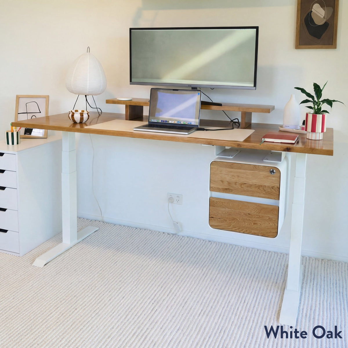 Hedria Minimal Under-Desk Cabinet