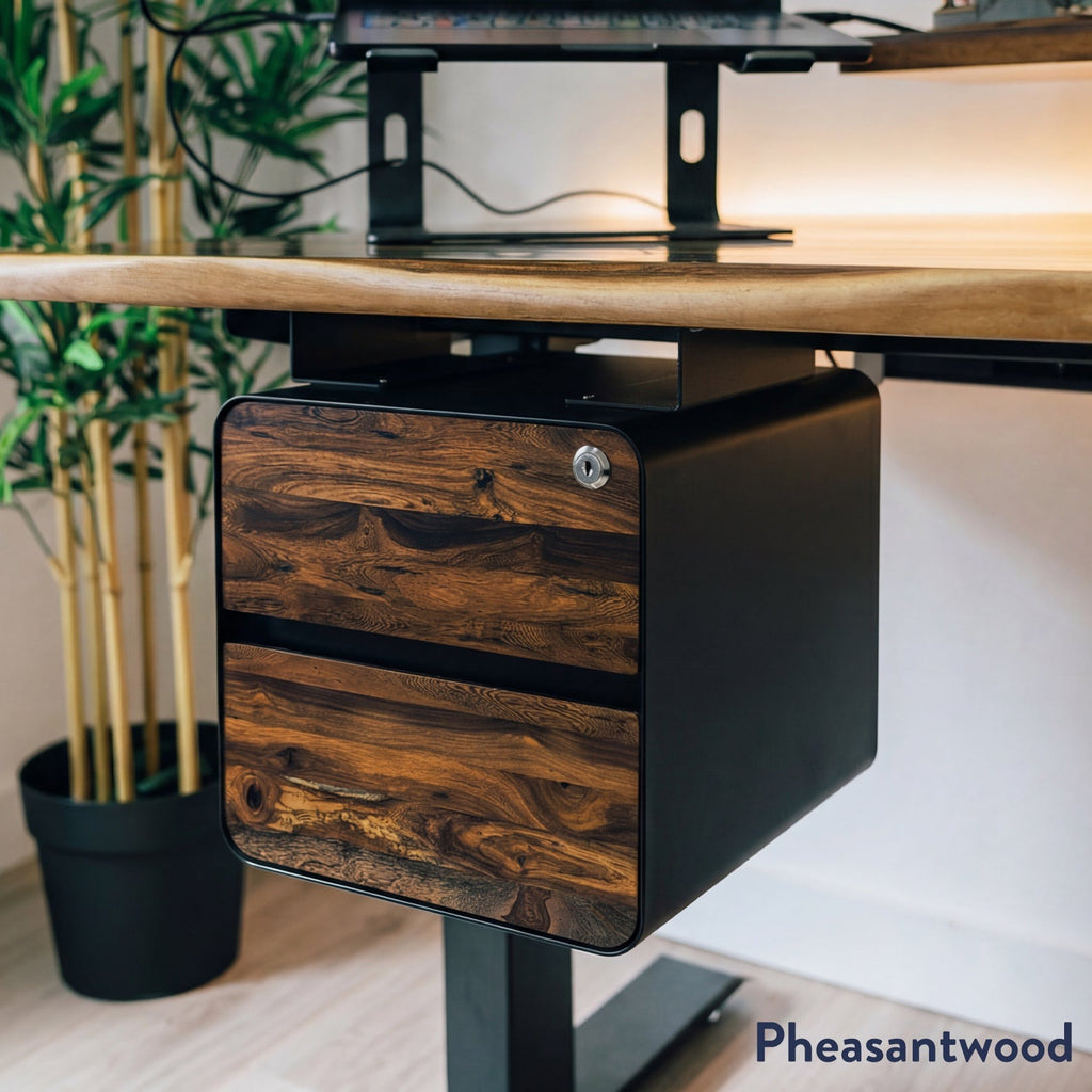 Hedria Minimal Under-Desk Cabinet