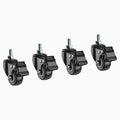 Hedria Lockable Desk Casters
