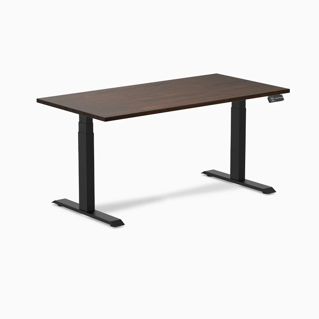 Hedria Rubberwood Sit-Stand Desk